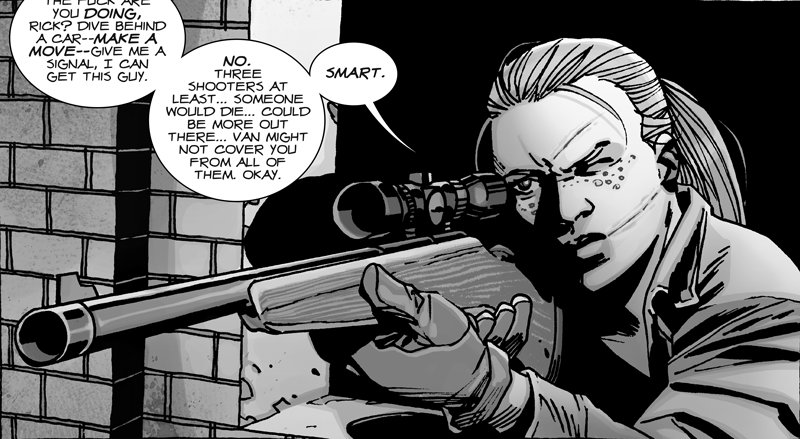 TheWalkingDead's tweet photo. Need a new obsession? Here's 8 reasons to try the (doctor recommended) #WalkingDead COMICS: https://t.co/76P7qCmHmN https://t.co/58JkEaUEh4