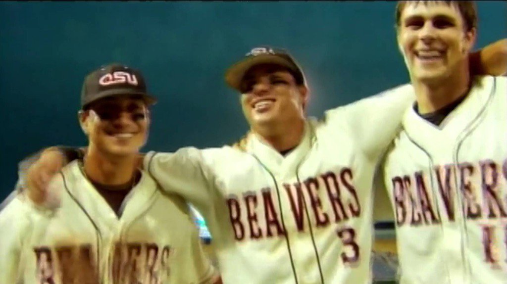AthleteSwag's tweet image. Video: Oregon State baseball's hype video will give you chills! 
Watch &amp;gt; bit.ly/1PQEwlK