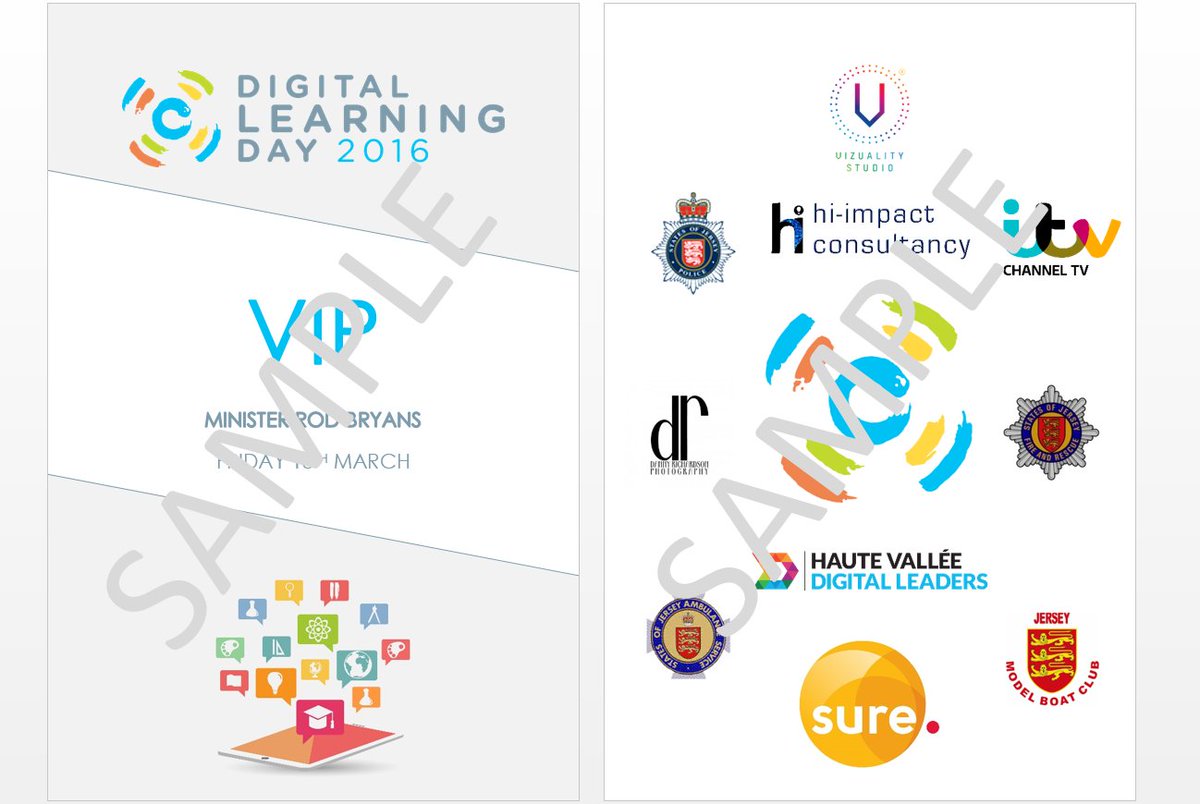 #sneakpreview of the <a href="/OfficialDLDay/">Digital Learning Day</a> passes. If you wish to come along please email: digitalleaders@hv.sch.je #DLD16