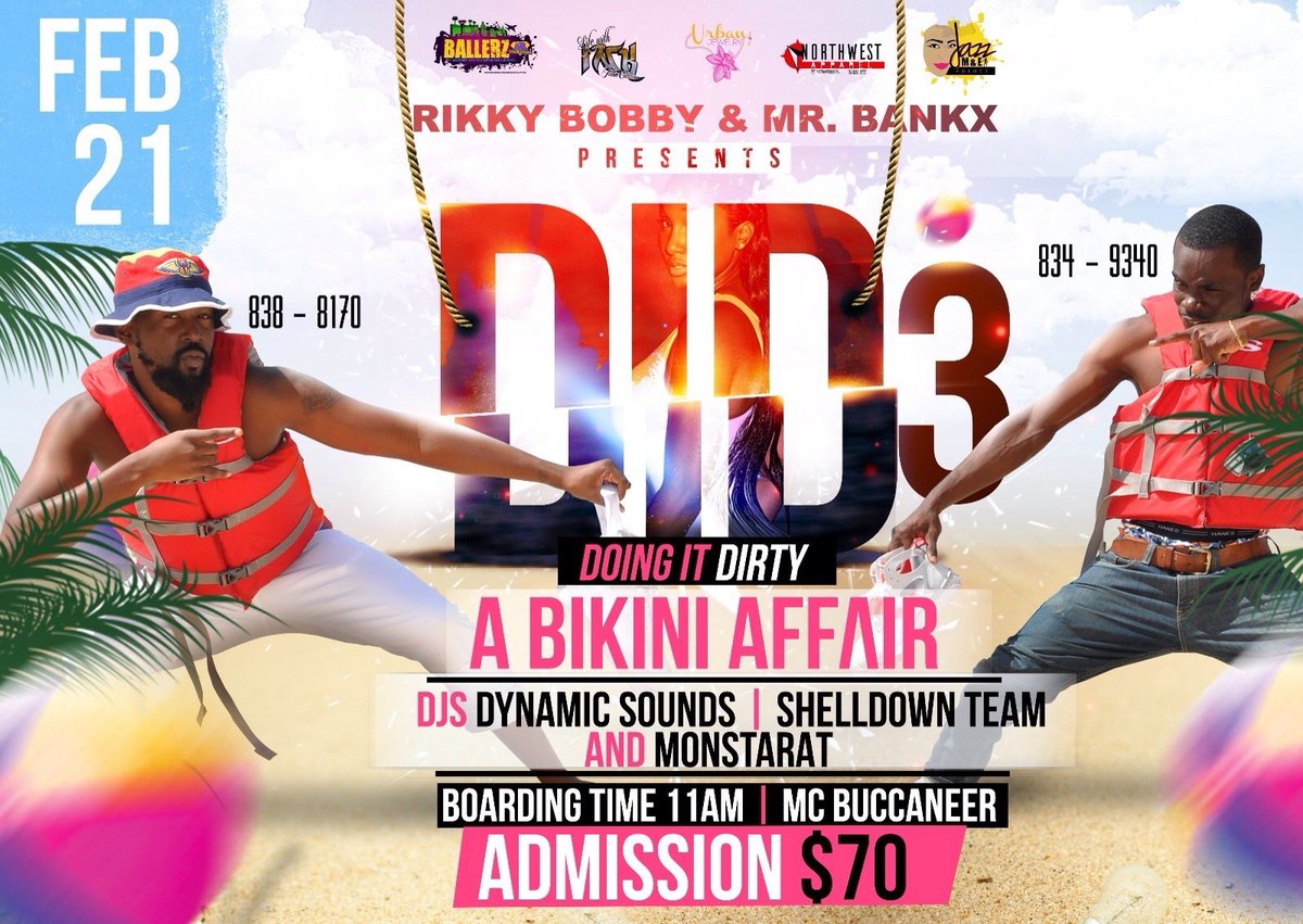 Mist3rNauti's tweet photo. T-20..Link @BankxHD or @RikkyBobbyHD to secure your $70 tickets!!! #DID3 https://t.co/d8srczyToT