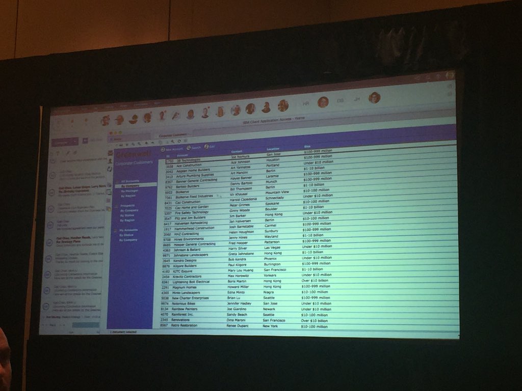 SebastianSchnur's tweet photo. Closer to life without a #notesclient - with #IBMVerse and the #icaa IBM Client App Access live links #IBMConnect https://t.co/3C3HsZWadu