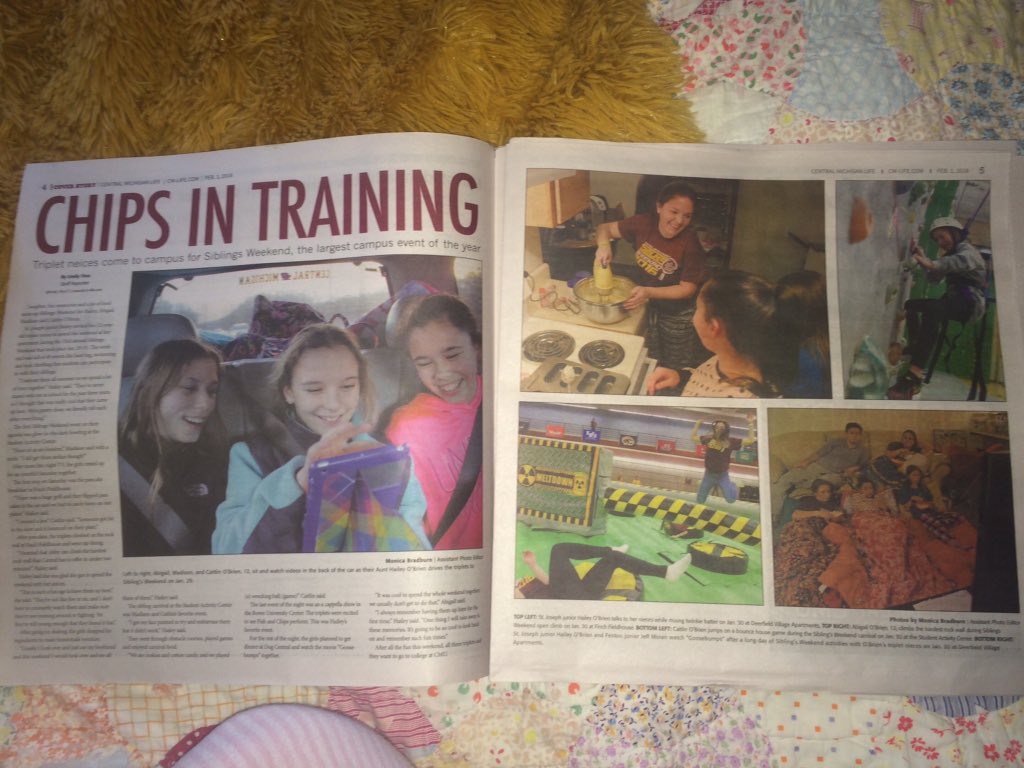 hailey_obrien's tweet image. In love with the spread in @CMLIFE about my nieces and me! #SibsWeekend