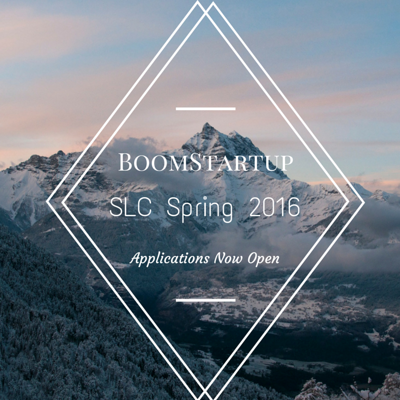 BoomStartup's tweet photo. Apply and learn more about the SLC Spring 2016 program and Utah's top startup accelerator at https://t.co/44XouVCyWg https://t.co/Qeklz1IazG