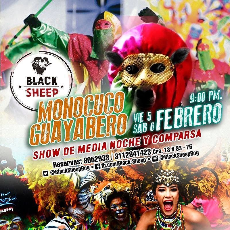 blacksheep_bog's tweet image. Listos para el Carnaval del Monocuco guayabero este Fin de Semana?
Solo en #ElBlack 🎉💃👺👑🎊
… ift.tt/1SyNtPD