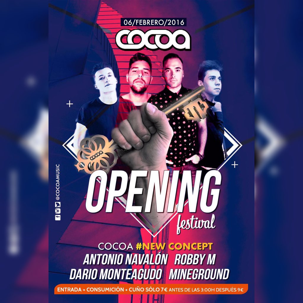 SORTEO DE 10 ENTRADAS GRATIS 👌👌

✔️RT MENCIONANDO 3 AMIGOS
✔️FAV

El próximo día 4 diremos los afortunados,¡SUERTE!🍀