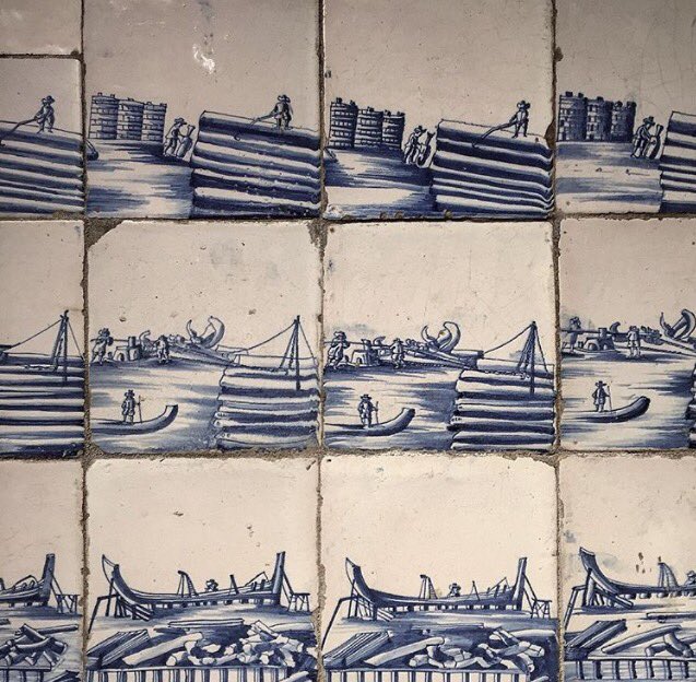 gabardine's tweet photo. Gorgeous Delft Tiles #17thCentury #Delft #tile #delfttile #netherlands#delftware https://t.co/pdmzjfcgkM