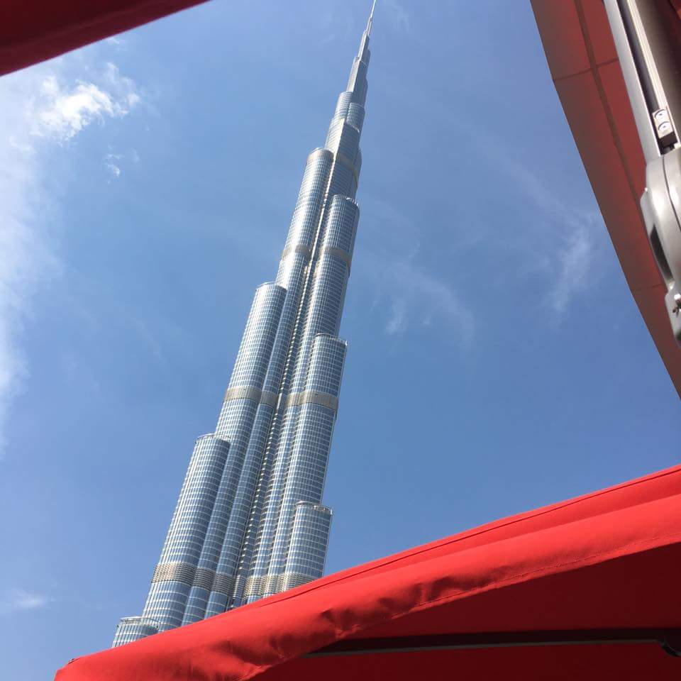 walkerrossf's tweet image. Oh the places my parents go. (tallest building in the world, Dubai)