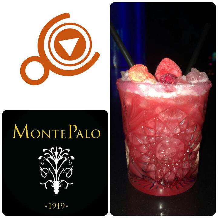 Os presentamos el cóctel q ha creado José Angel de <a href="/DiscoPuntoCom/">Disco PuntoCom</a> Cóctel Punto Com con MontePalo, fresa y frambuesa