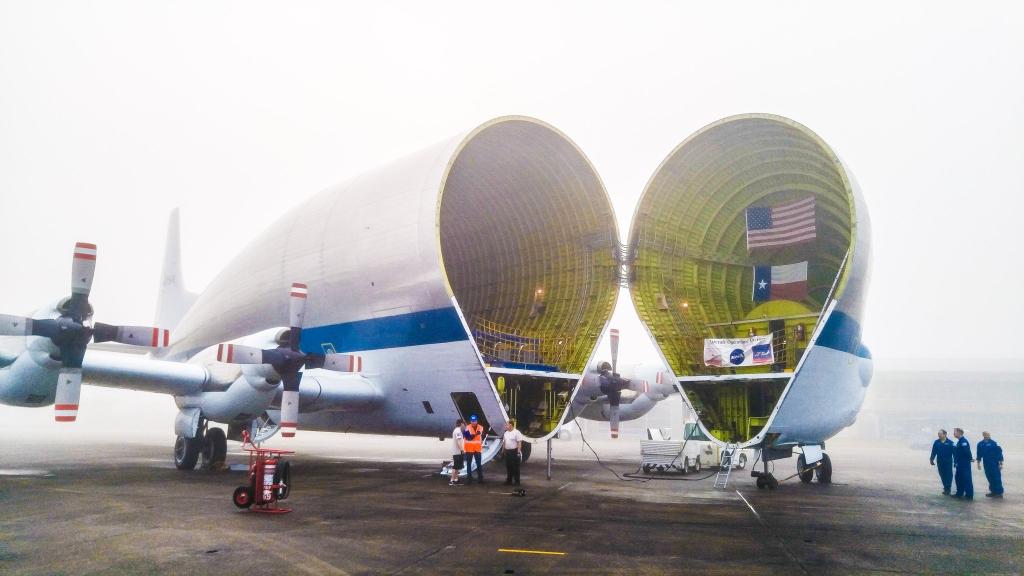 NASA (@nasa) on Twitter photo How do we transport the <a href="/NASA_Orion/">Orion Spacecraft</a> spacecraft for final assembly? The Super Guppy aircraft: go.nasa.gov/1QCMuw3 How do we transport the <a href="/NASA_Orion/">Orion Spacecraft</a> spacecraft for final assembly? The Super Guppy aircraft: go.nasa.gov/1QCMuw3