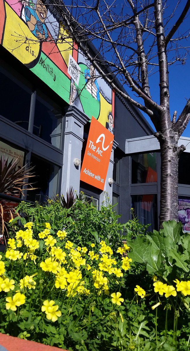 Kchirlinn's tweet photo. @TheArcSF mural looking great on this clear sunny day! #themural @freerangepuppy https://t.co/TUrneSI78K