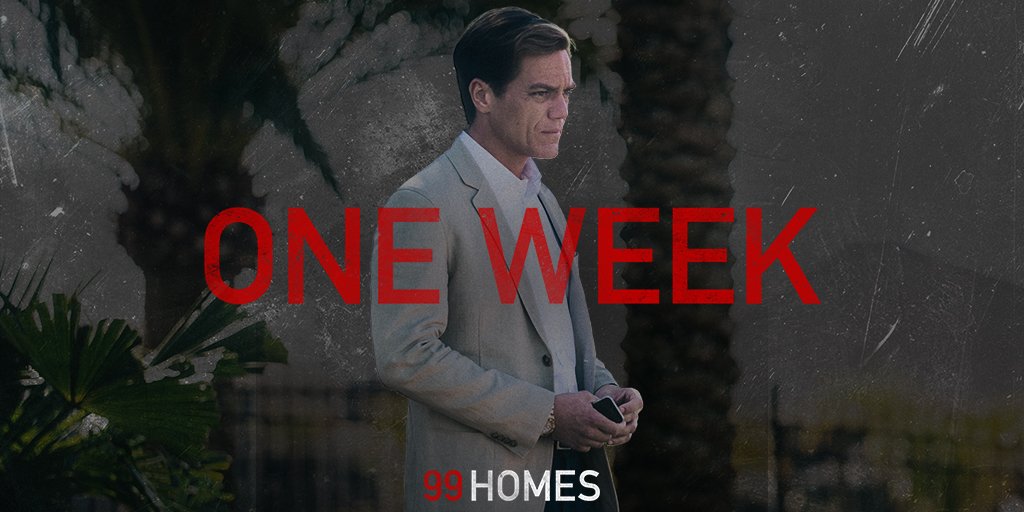 99HomesMovie's tweet photo. The acclaimed #99Homes is available to rent or own on February 9. Pre-order now on @iTunes https://t.co/QFi6P6HDyt https://t.co/99OE5fs1HX