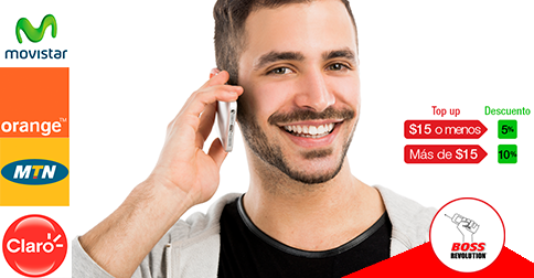 BOSSRevolution's tweet photo. Recarga los celulares de tu familia y amigos con la Recarga Móvil Internacional de BOSS Revolution. #IMTU https://t.co/Tm2RIxP14q