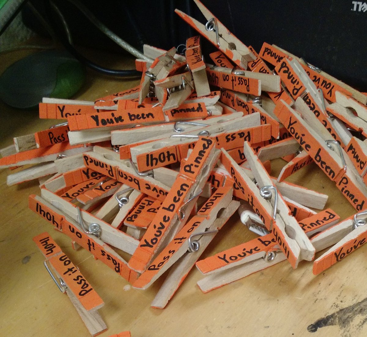 Who's ready for our pinning pins!? #omgrobots #buildseason #irontigersfavorite