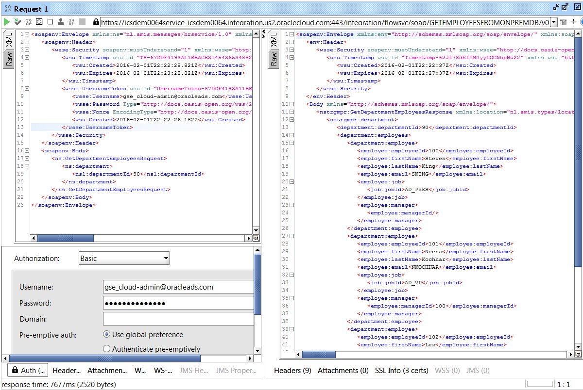 robertvanmolken's tweet image. Finally I have a working HRSOAPService to On-Premises Database #OracleICS integration. Expect an article this week.