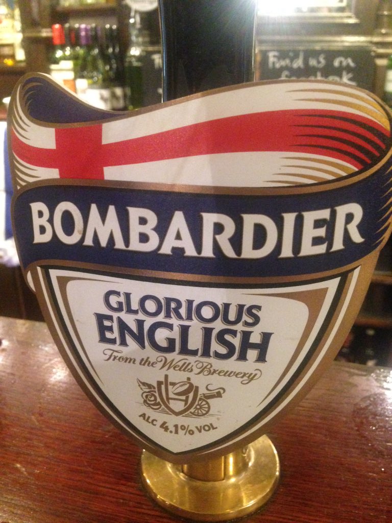 GlobeBakerSt's tweet image. Just in time for the #RBS6Nations, back due to popular demand, the Glorious English #Bombadier! #Beeroftheday