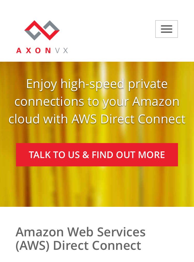NEXTDC's tweet photo. #AWS #DirectConnect. Connect privately to your cloud via #AXONVX #tomorrowsconnectivitytoday https://t.co/FNLOIA2PlL https://t.co/kt5a1NxeaB