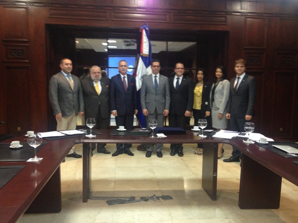 Türkiye-Orta Amerika ve Karayipler İ.K, Dominik Cumhuriyeti Dışişleri Bakan Yardımcısı César Dargam'ı ziyaret etti.