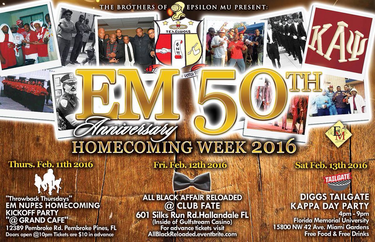 EM_NUPES's tweet photo. #KAฮจ #EM50th Anniv. ๐ฐโฆ๐ #FMUHC2K16 ๐ถ๐ท๐ฆ Feb. 11-13 ๐ดMIAMI โ Buy tickets ๐ซ at: https://t.co/d2iyhpXJ2j @Noellemescudi https://t.co/8ipbuWhf5h