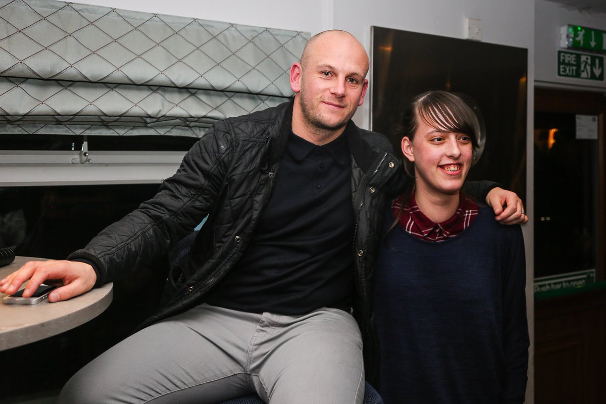 mansfieldtownfc's tweet photo. GALLERY: A few of the fans at tonight's 'An Evening With' event in  the @sandypatebar with Manager Adam Murray https://t.co/UgAUYP2HAG