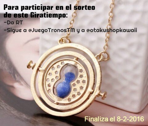 Hogwartssite's tweet image. ¡Sorteamos un Giratiempo de Harry Potter! ⚡️ Para participar:
-Da RT
-Sigue a @JuegoTronosTM y a @otakushopkawaii