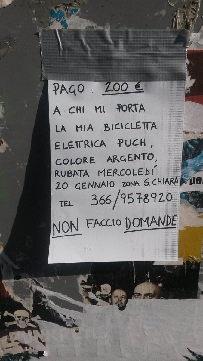 nadiolinda's tweet photo. non faccio domande.
#perstrada #quantasaggezza 
@maffeoterrari @scrittosuimuri @starwalls https://t.co/IRCcKQO1t1