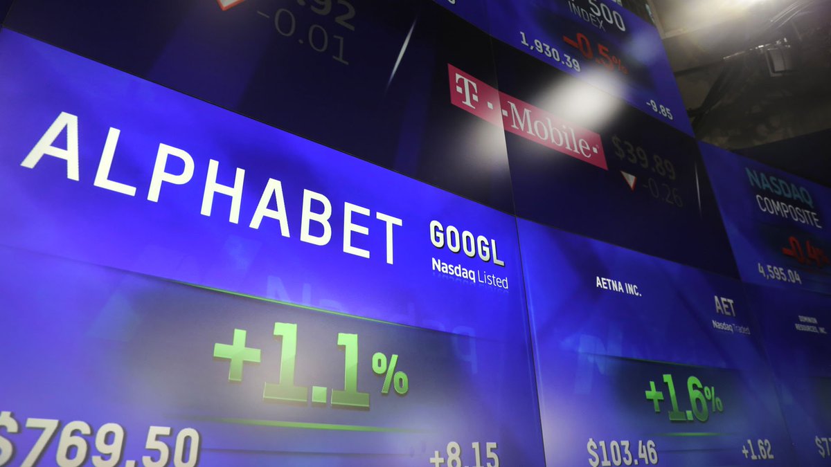 CP24's tweet image. Google&apos;s parent, &apos;Alphabet,&apos; passes Apple as most valuable company in the world cp24.com/lifestyle/tech…
