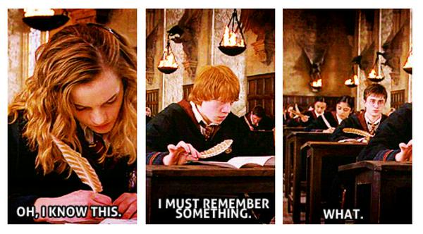 HumorStorm's tweet image. Three types of people in exams