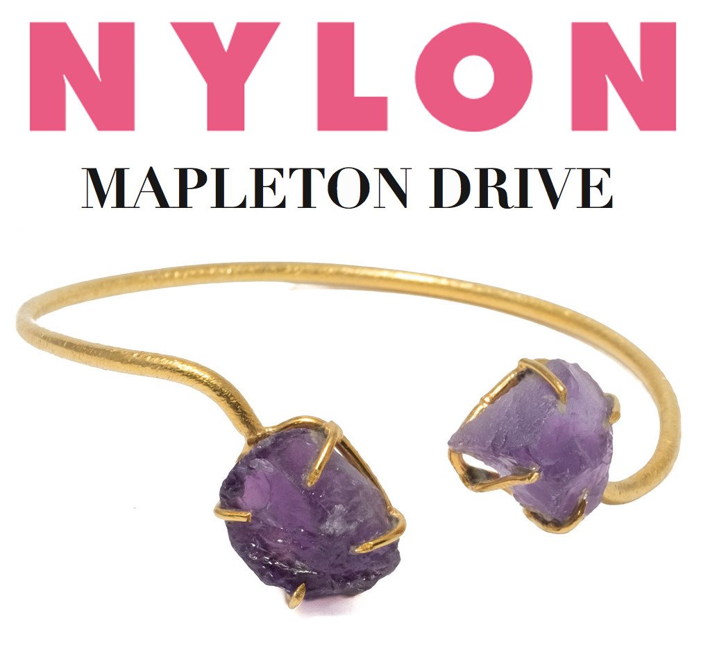 MapletonDrive's tweet image. Our amethyst prong cuff was featured in @NylonMag! Read it here: nylon.com/articles/ameth… #mapletondrive