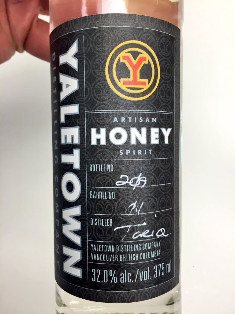 <a href="/thextonpr/">Thexton PR</a> indeed!! <a href="/YTDistilling/">Yaletown Distilling</a> craft #Vancouver made #HoneyVodka and it's delicious!