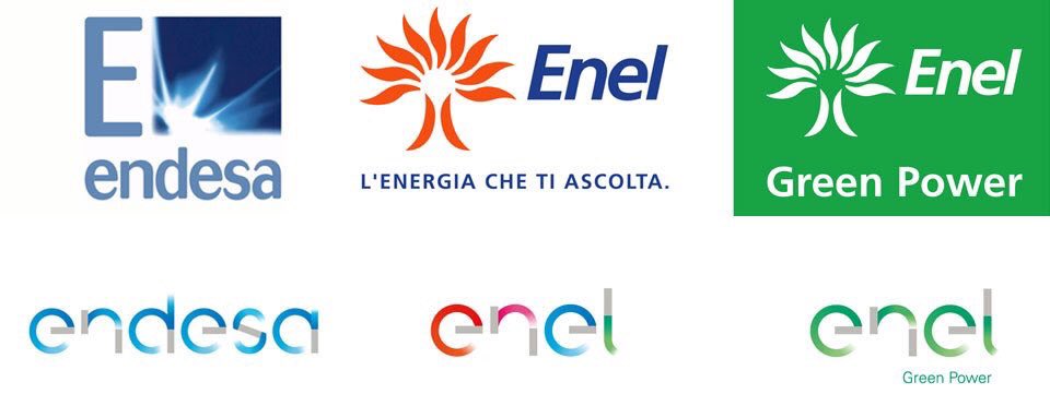 CLIMAPAL's tweet image. ENDESA y ENEL cambia su imagen corporativa ¿Qué os parece?