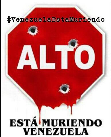 ReportoVzla's tweet image. ALTO! #VenezuelaEstaMuriendo no la dejemos morir y luchemos por ella.  @lizardo_jesus @SomosRebelion @fcarolinahr