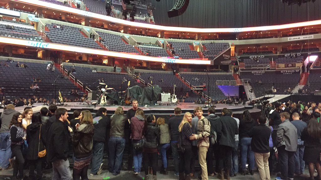 NevilleWill's tweet photo. Waiting for X Ambassadors and Muse tonight! https://t.co/BWwY4euPC4