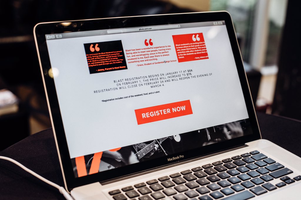 Don't miss out on Blast Weekend - register today! gfbcstudents.com/blast