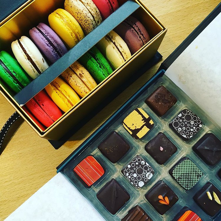OliverBrownCafe's tweet photo. A box of Oliver Brown goodies and treats are a Friday favourite! Hope you enjoyed @cookingcrusade! https://t.co/DmgbS9VyZp