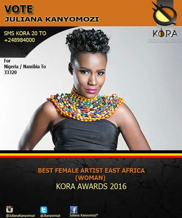 nayigamariam's tweet photo. Vote for @Jkanyomozi in @kora_awards ..Sms KORA 20 to +248984000 ..Cc @256superfm88_5 @simbaradio @FaceTVUganda https://t.co/G321GTggHA