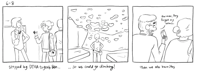 now i'm full of burrito #hourlycomicday 
