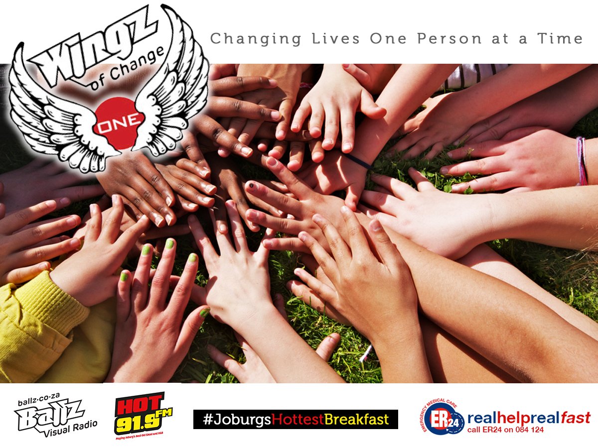 XVRSouthAfrica's tweet photo. #OneWingzOfChange & #ER24 help out Billy Skudder keep it dialled into #JoburgsHottestBreakfast on #Hot919 https://t.co/THhlqwDQoP