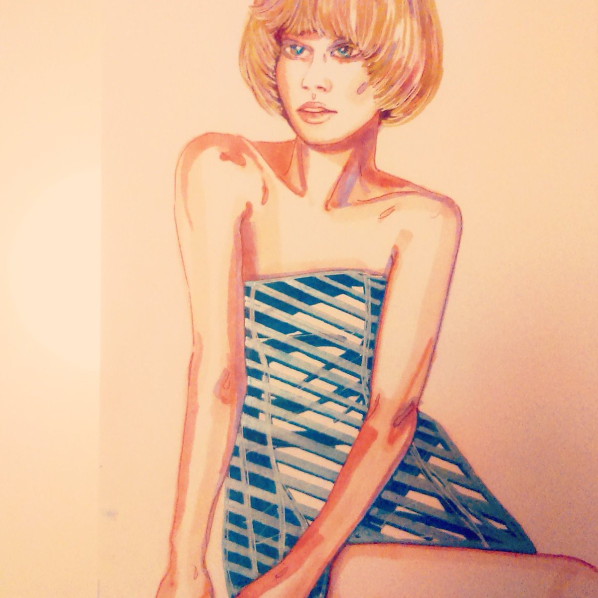 sandrathecrazy's tweet photo. #art #artwork #illustration #fashion #london #magazine #hairstyles #portrait #couture #FashionWatch #FashionBlog https://t.co/sJGmzB8LQh