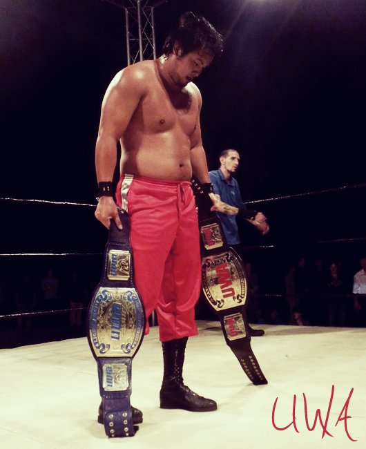 UWAHardcore's tweet photo. Now youโre all asking the same question, when will we see #Okada? #FullStory at: https://t.co/WlEVAKwNXv #UWAfeb7 https://t.co/ULREZqaDJw