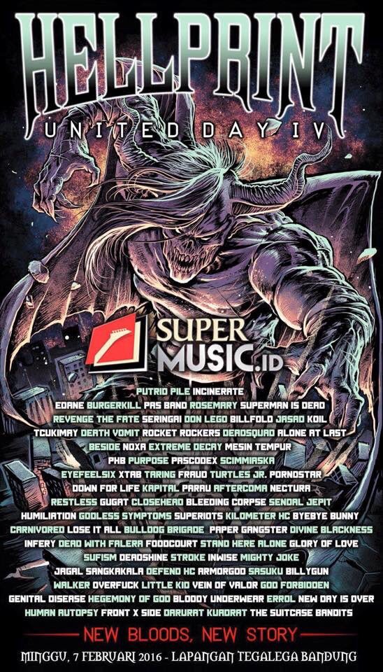 rocket_rockers's tweet photo. MERAPAT!! 7 Feb @hellprint At Lap Tegalega Bandung
HTM: presale2 75K
On stage: (TBA)
cc @SuperMusic_ID https://t.co/6wUtVqMgPS