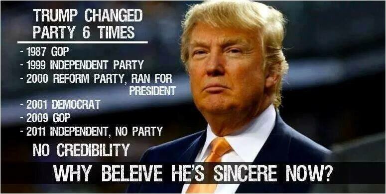 JohnsonDeborah's tweet photo. Record says a lot #DumpTrump #ImWithHuck https://t.co/XTDMSVYffH