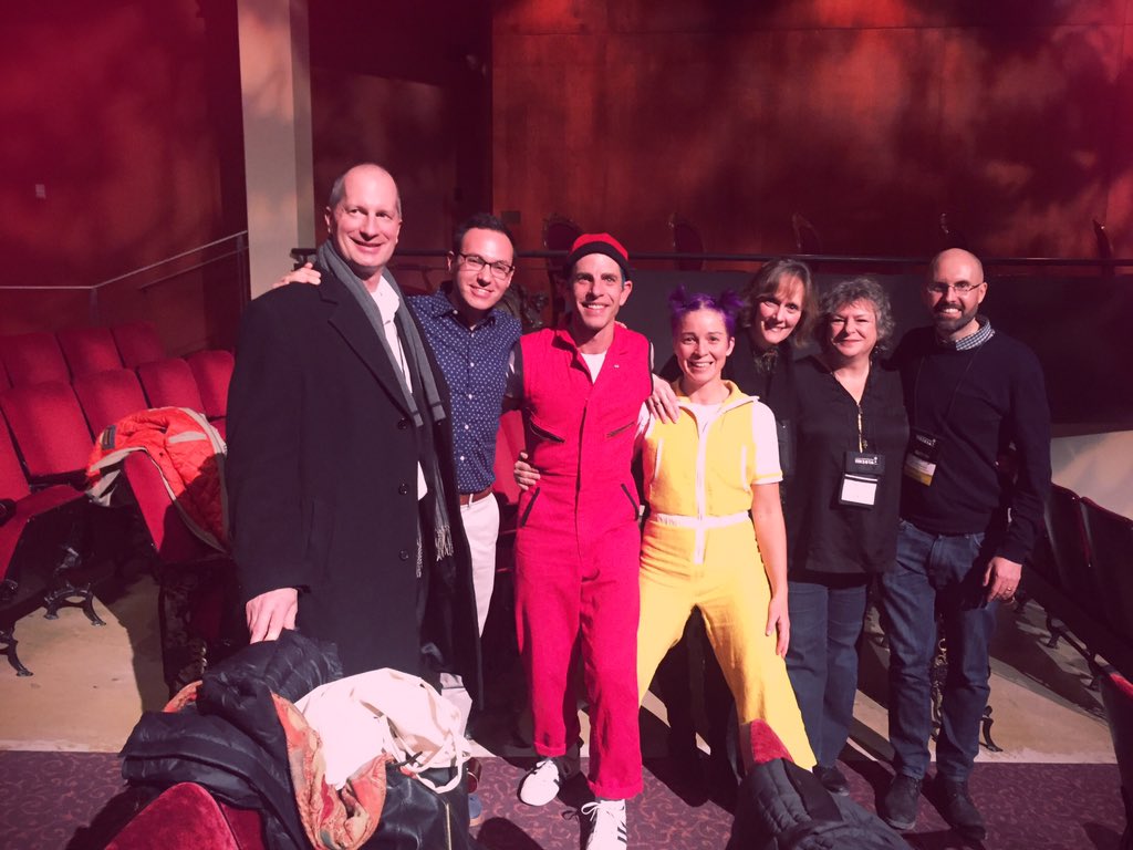 IPAYtweet's tweet photo. @acrobuffos w/ @Daniel_K_Hahn @playhousesquare @stevenjmcintosh @EllenKodadek @NewVictory @FlushingTwnHall #IPAY2016 https://t.co/aEG342wV69