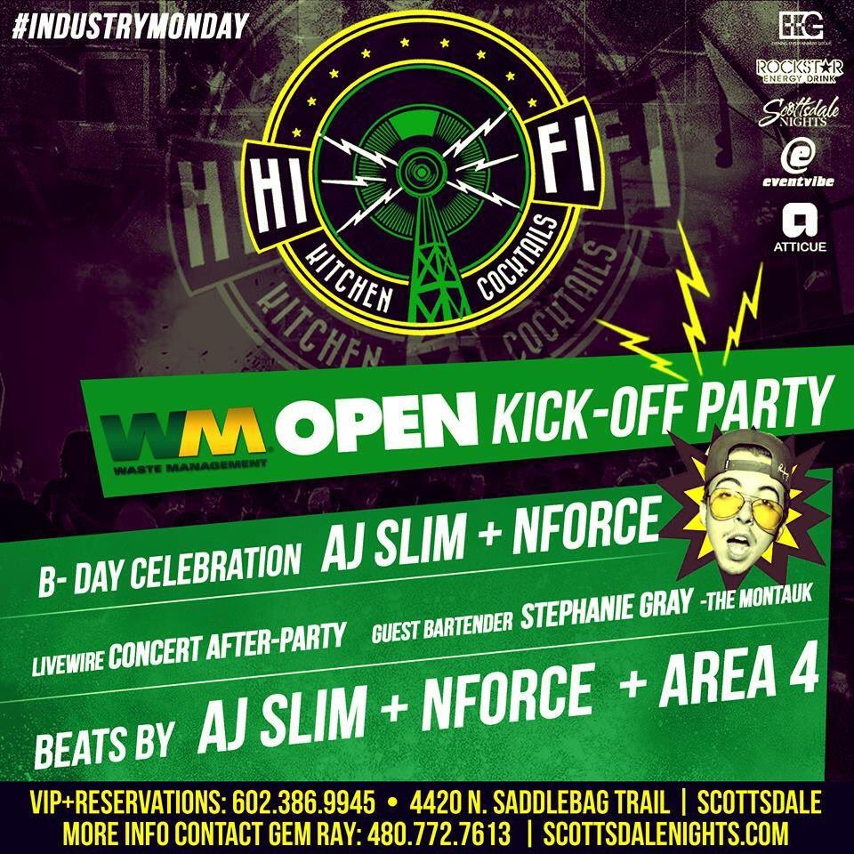 DjArea4's tweet image. Tonight! @HIFIbars with @ScottsdaleNites @Scottsdaleradio @DJNFORCE Coming turn⬆️ with us! #thatsmydjarea4