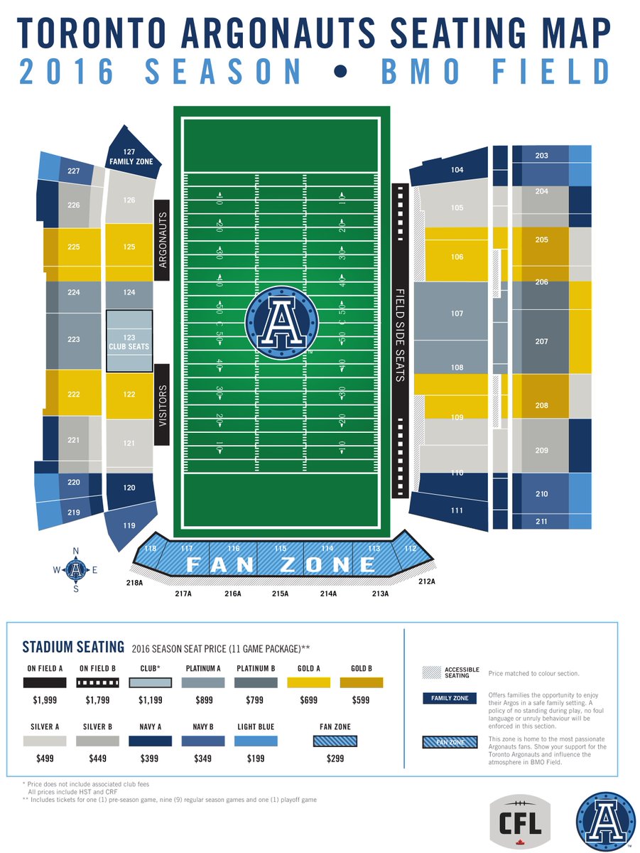 Bmo Stadium Seating Chart