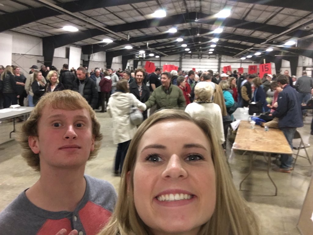 kayleeboelter's tweet photo. Iowa caucus #SLHSGOV https://t.co/18yC7hs7iQ
