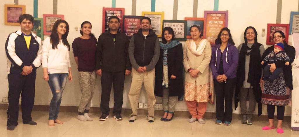 Conducted Yoga Course Level - 1 Islamabad, Pakistan.
People with Great Energy , Really enjoyed the sessions.