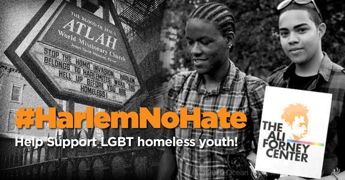 HarlemNoHate's tweet photo. Plan to convert anti-gay Church to an #LGBT service center taking off in #NYC. #HarlemNoHate https://t.co/VnCqoM0mJ4 https://t.co/3edzjeCbep