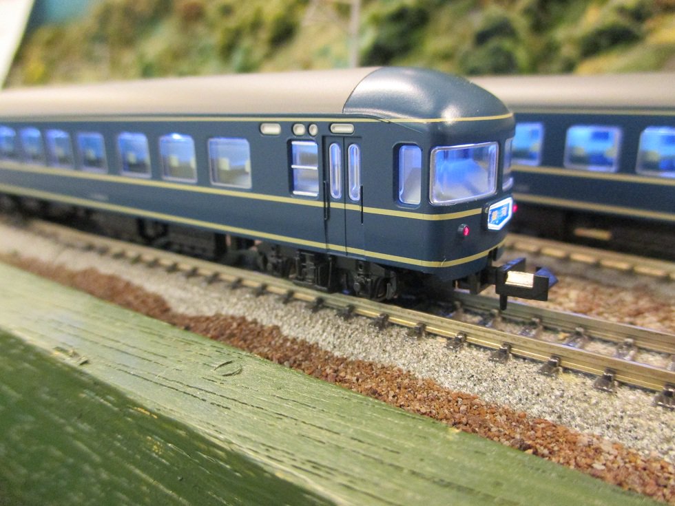 特製品ご案内】Assy1両組を組み合わせ、B寝台車に緑寝台セットを