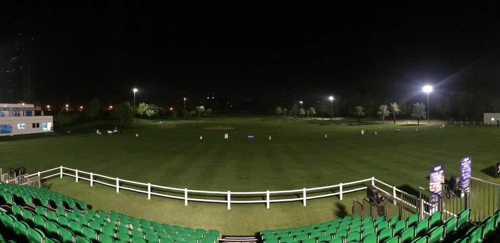 EmiratesGC's tweet photo. Gary Player once said "the harder I practice, the luckier I get" so who will be first on the range today??#oddc2016 https://t.co/6TUDZu8MhM