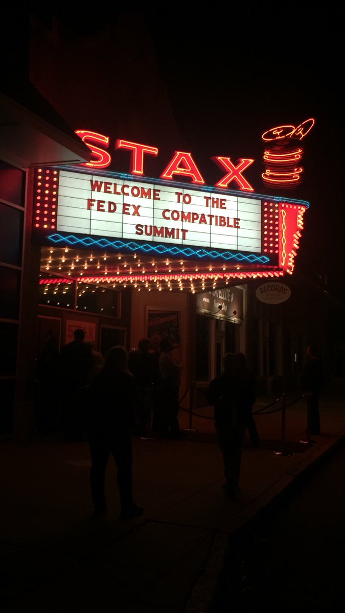 nrgsoft's tweet photo. Awesome evening at @StaxMemphis with #FedExCompatible https://t.co/KNm0PwoqFs